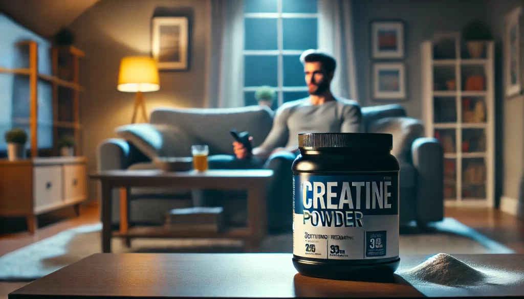 Pode tomar creatina sem treinar