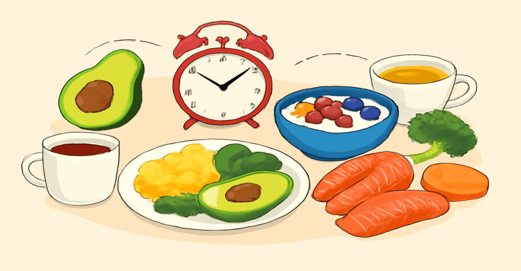 cardápio jejum intermitente