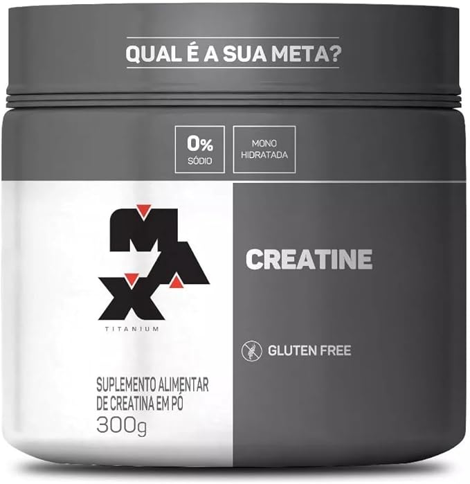 Creatina Max Titanium sem gluten