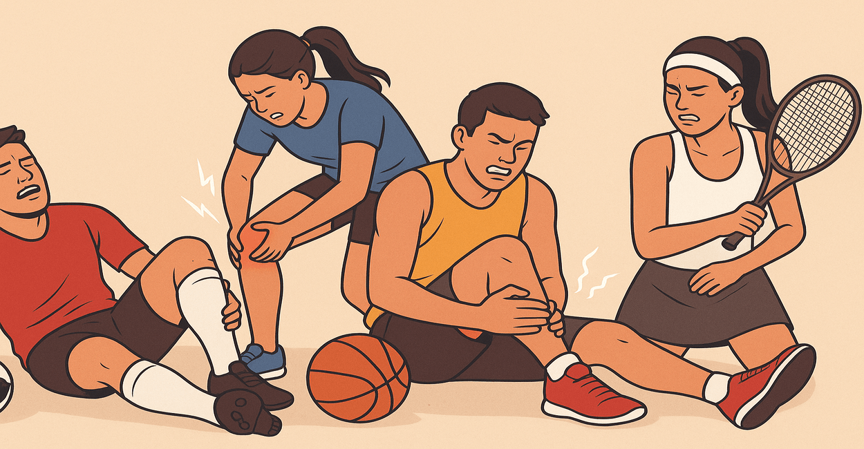 lesões no esporte
