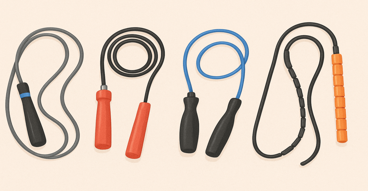 tipos de corda para pular