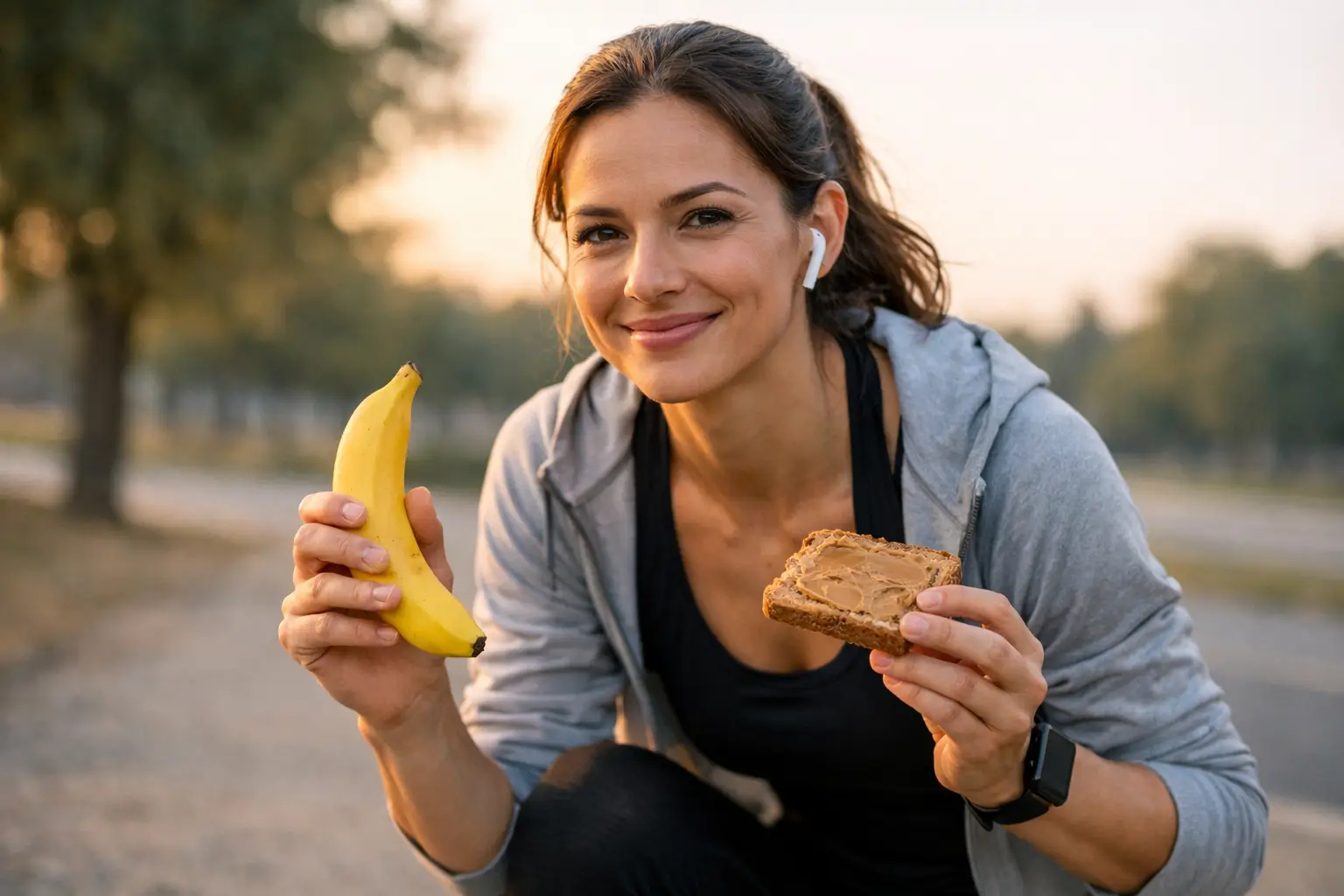 O que comer antes de correr