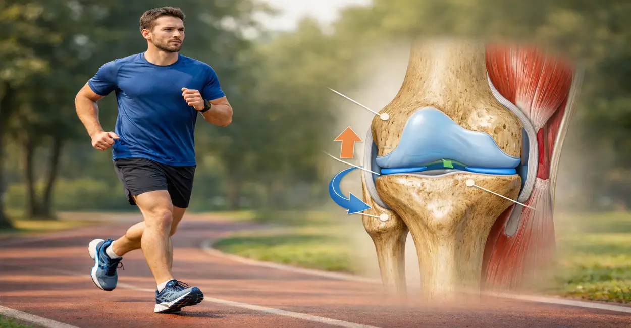 correr fortalece o joelho