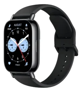 Smartwatch Redmi Watch 5 Lite preto com tela AMOLED de 1,96 polegada